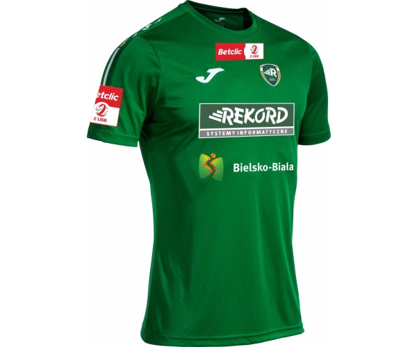 Koszulka meczowa 2 Liga Joma Rekord Bielsko-Biała 24/25 Zielona Personalizowana